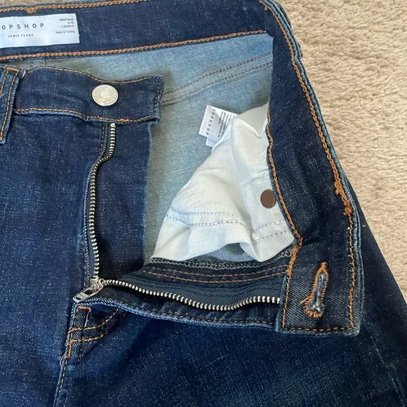 Topshop Jamie flare jeans