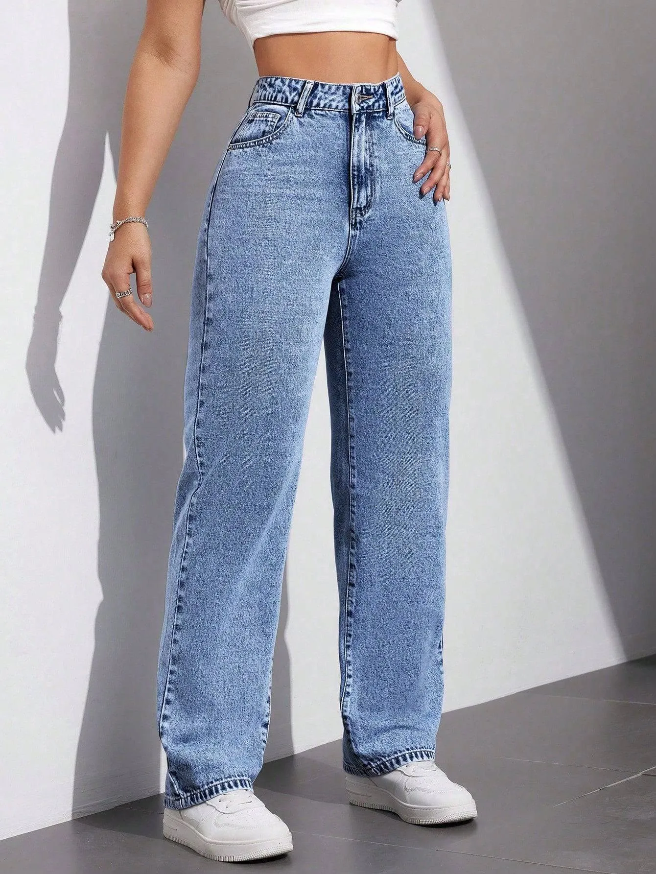 True Blue Stonewash Jeans