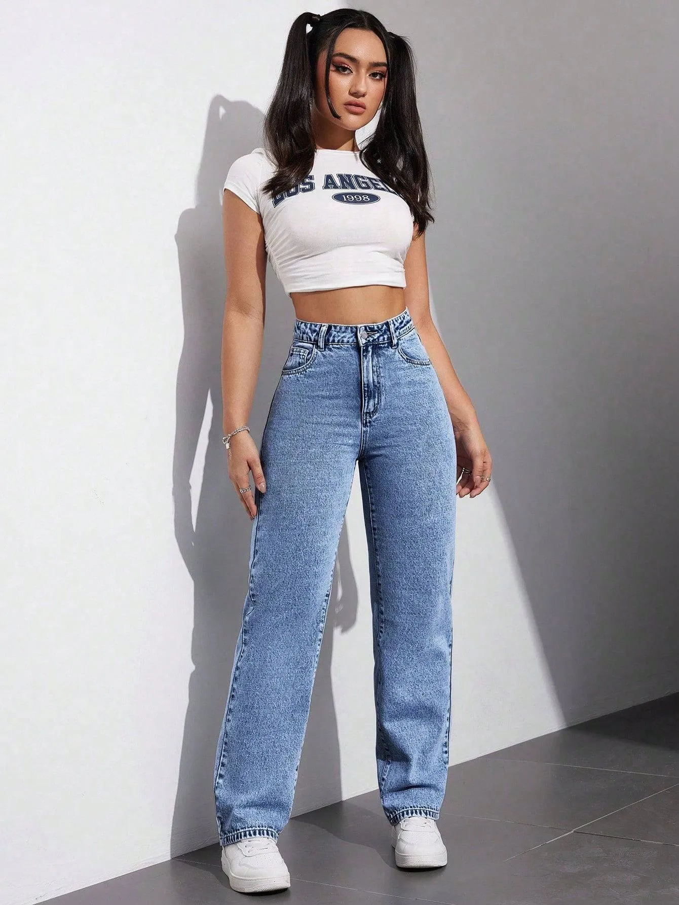 True Blue Stonewash Jeans