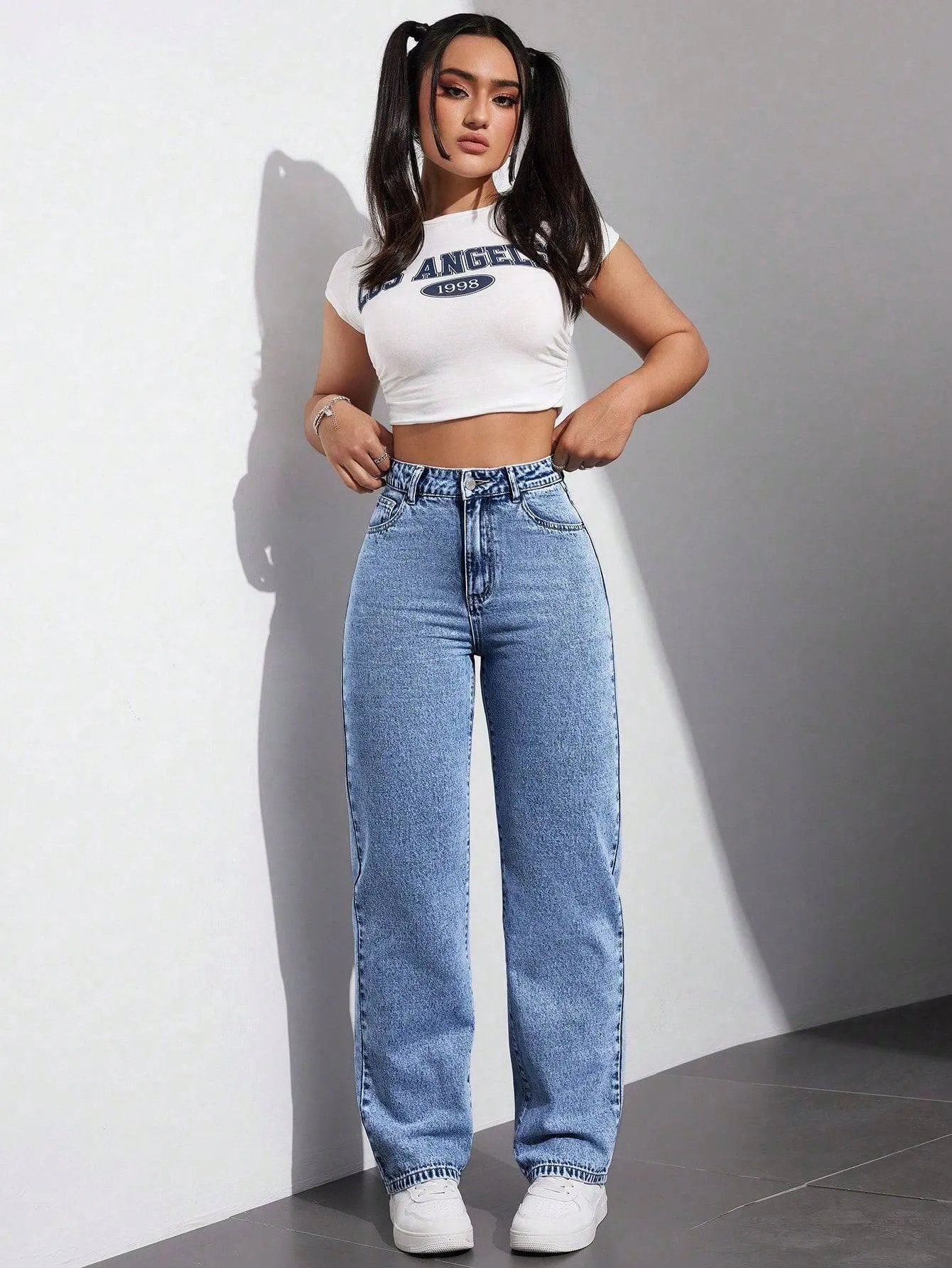 True Blue Stonewash Jeans