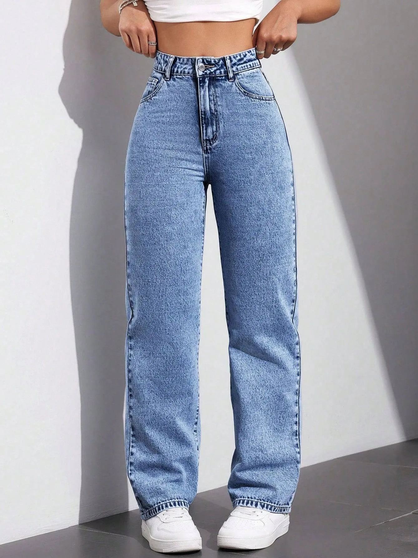 True Blue Stonewash Jeans