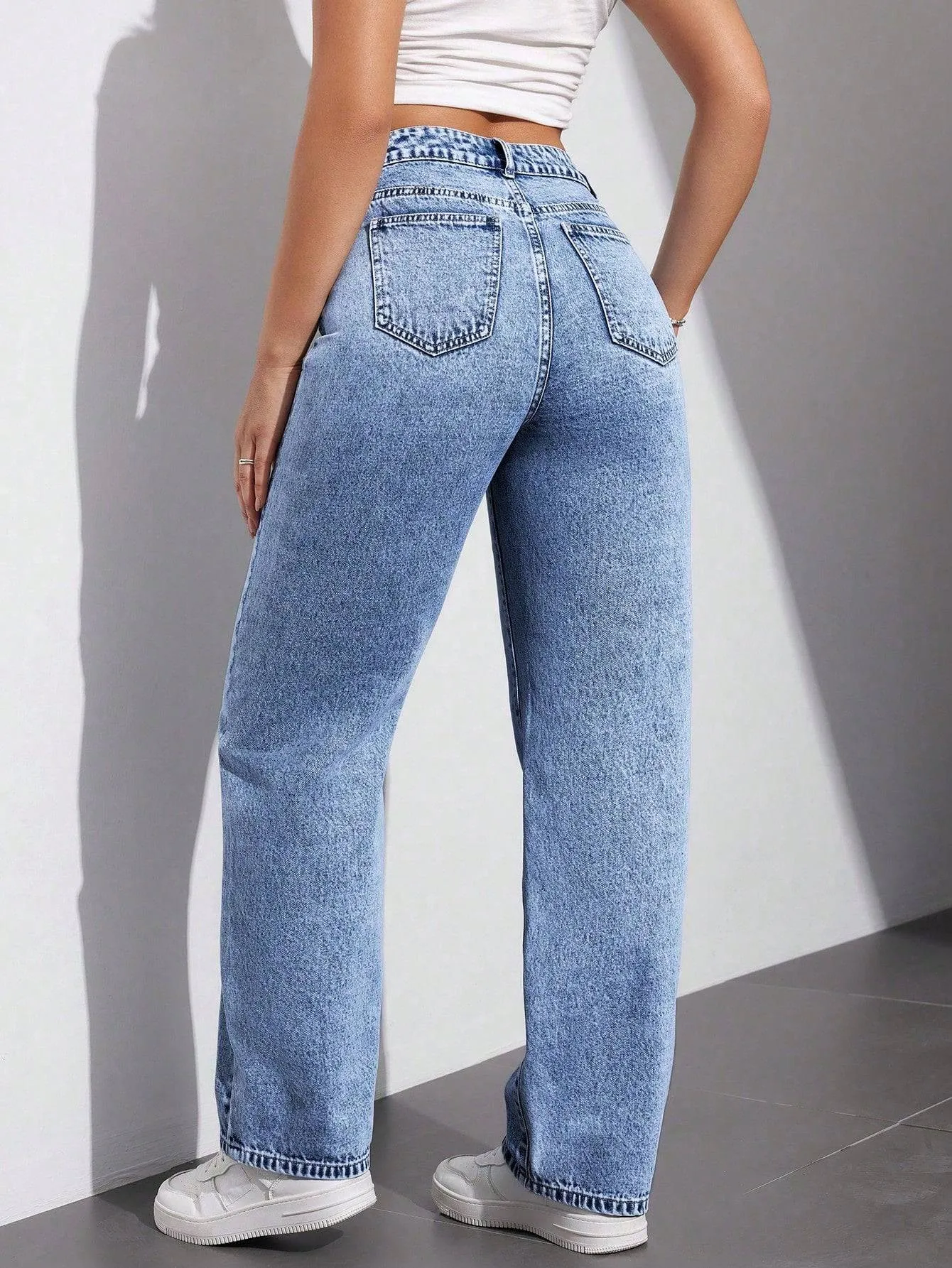 True Blue Stonewash Jeans