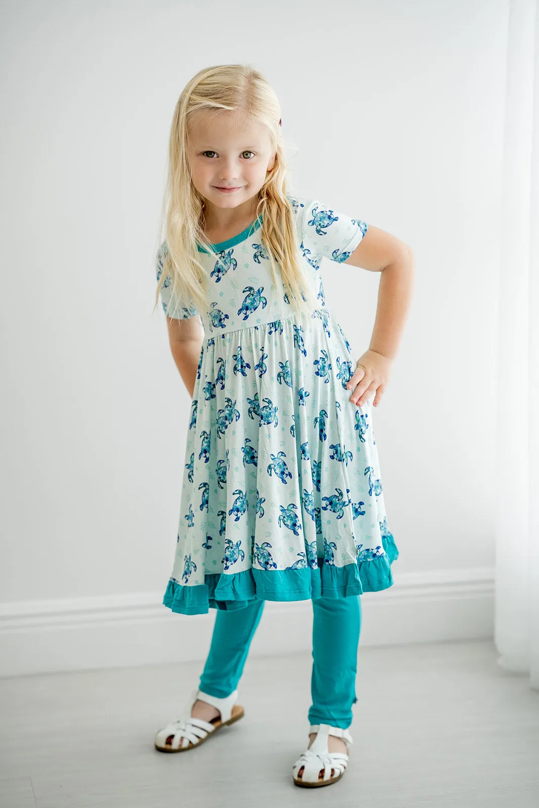 Turquoise | Bamboo Baby, Toddler & Kids Pants