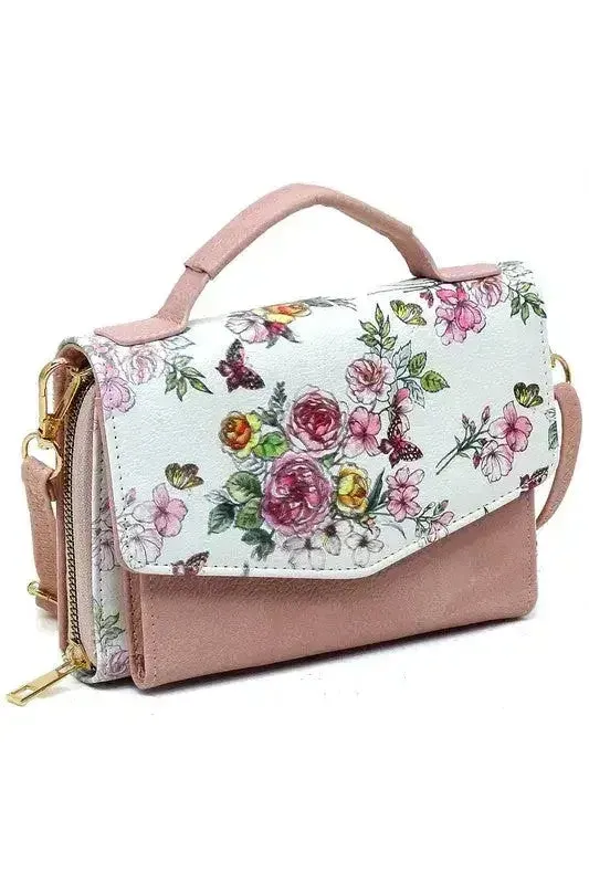 Vegan Leather Crossbody Bag - Compact Phone Organizer | Femstylo