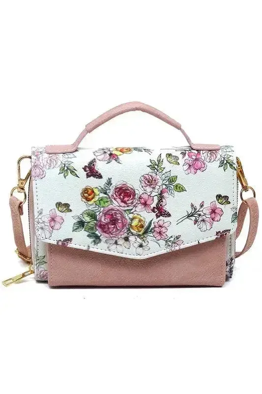 Vegan Leather Crossbody Bag - Compact Phone Organizer | Femstylo