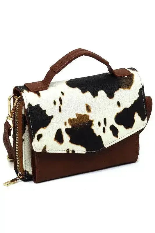 Vegan Leather Crossbody Bag - Compact Phone Organizer | Femstylo
