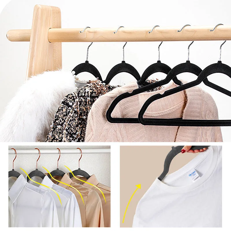 Velvet Non-Slip Hangers 10 Pack