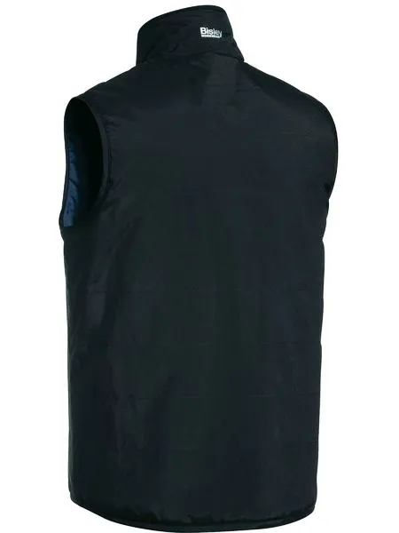 VEST PUFFER REVERSIBLE SHOWER PROOF 136GSM BLACK UKV0328
