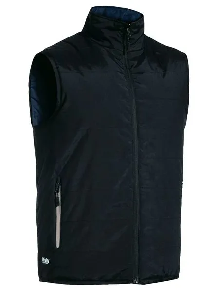 VEST PUFFER REVERSIBLE SHOWER PROOF 136GSM BLACK UKV0328