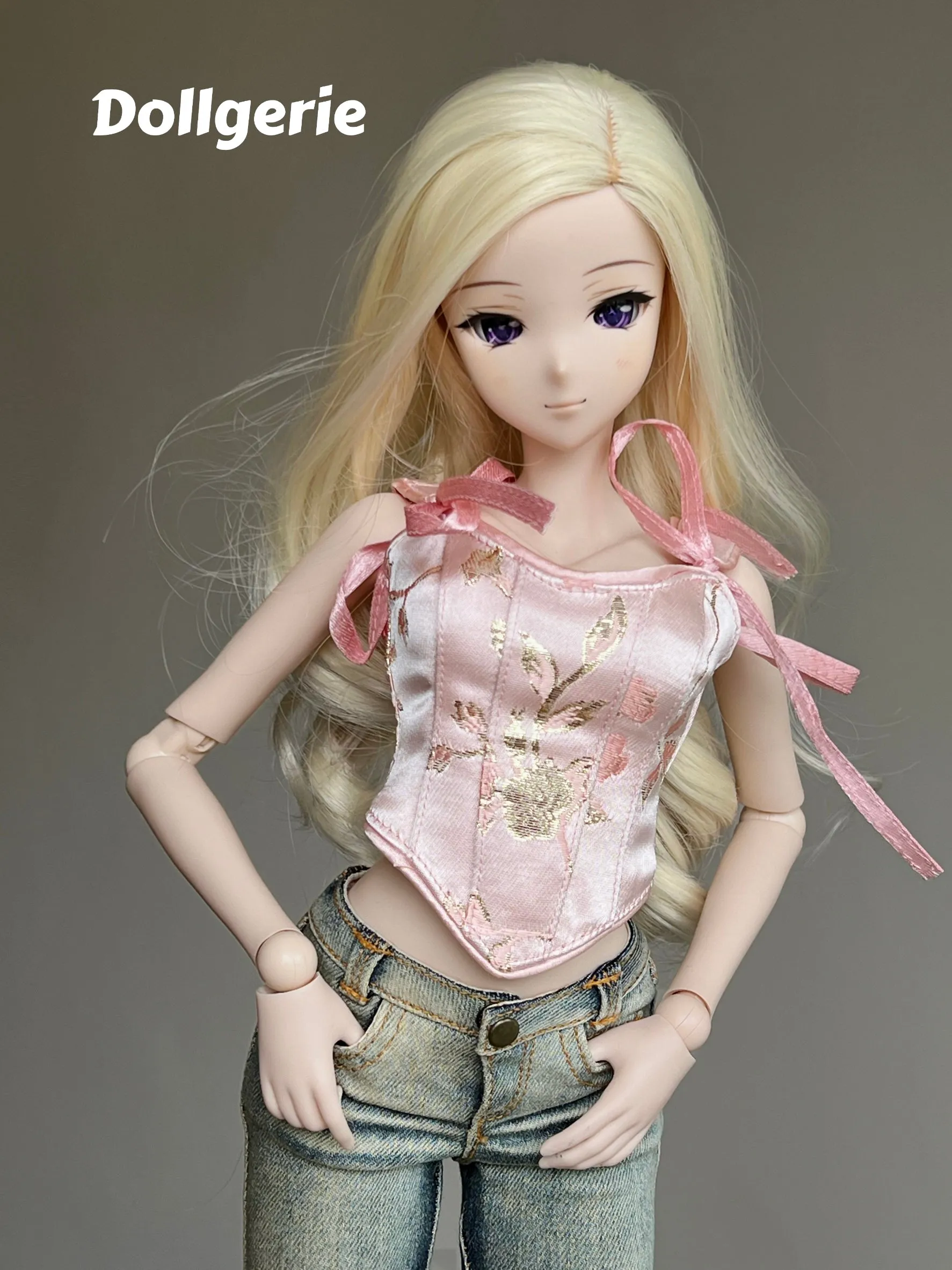 Victorian Fashion Embroidery Corset Top for SmartDoll / DD