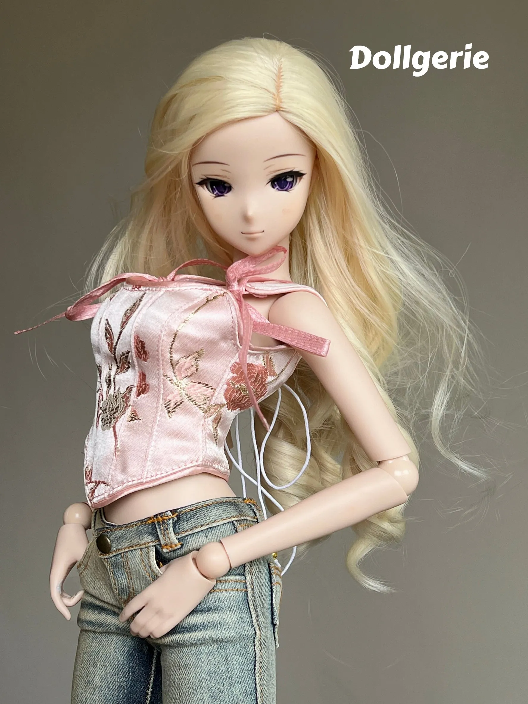 Victorian Fashion Embroidery Corset Top for SmartDoll / DD