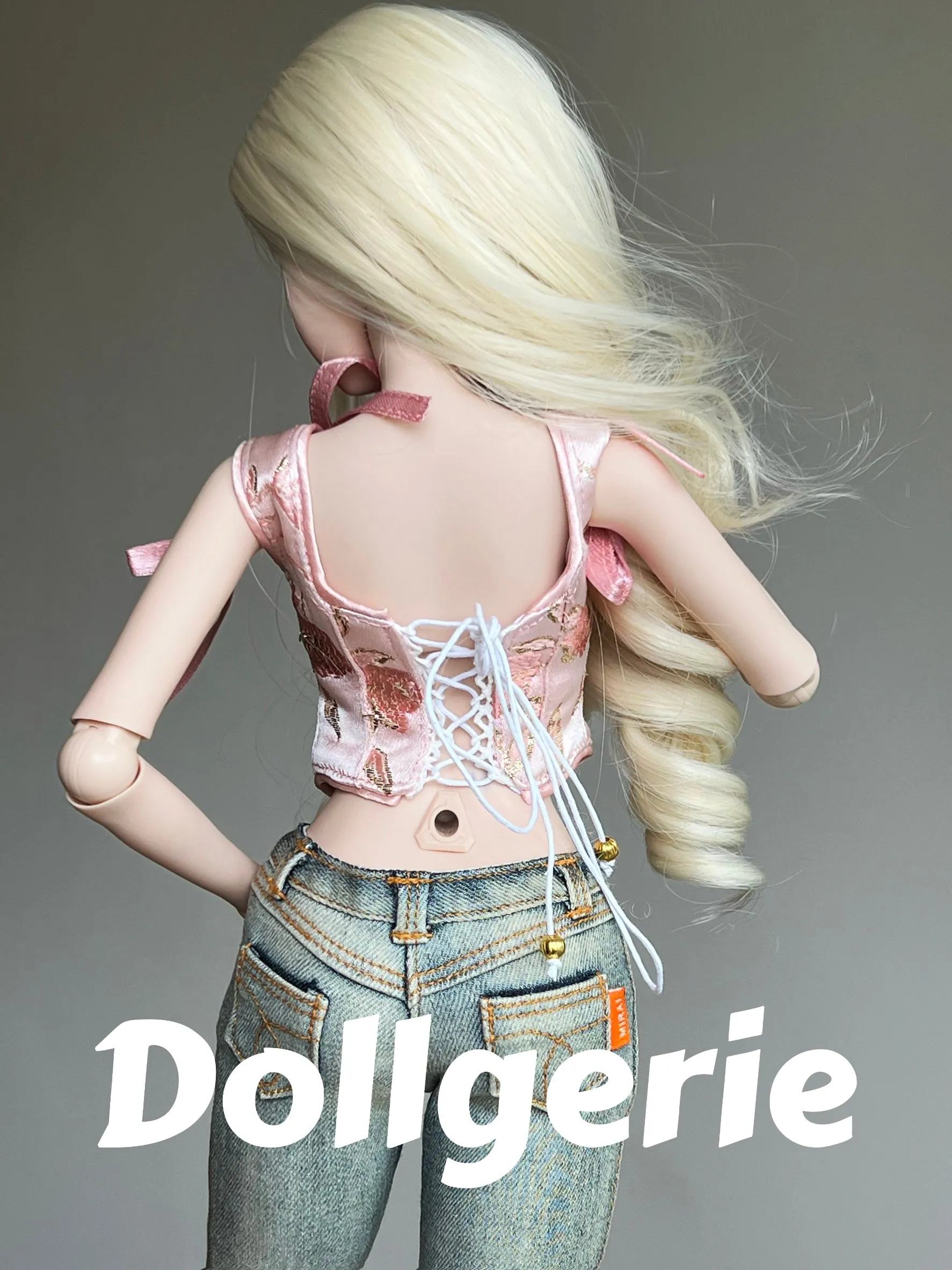 Victorian Fashion Embroidery Corset Top for SmartDoll / DD