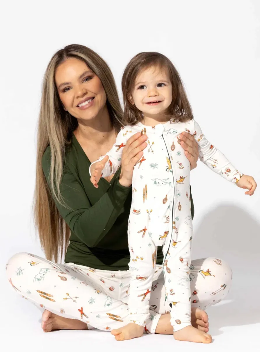 Vintage Holiday Bamboo Women's Pajamas