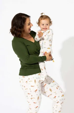 Vintage Holiday Bamboo Women's Pajamas