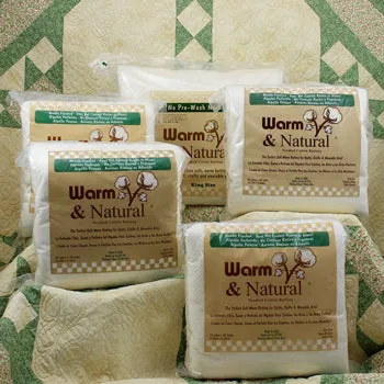 Warm & Natural 100% Cotton Batting by the Piece
