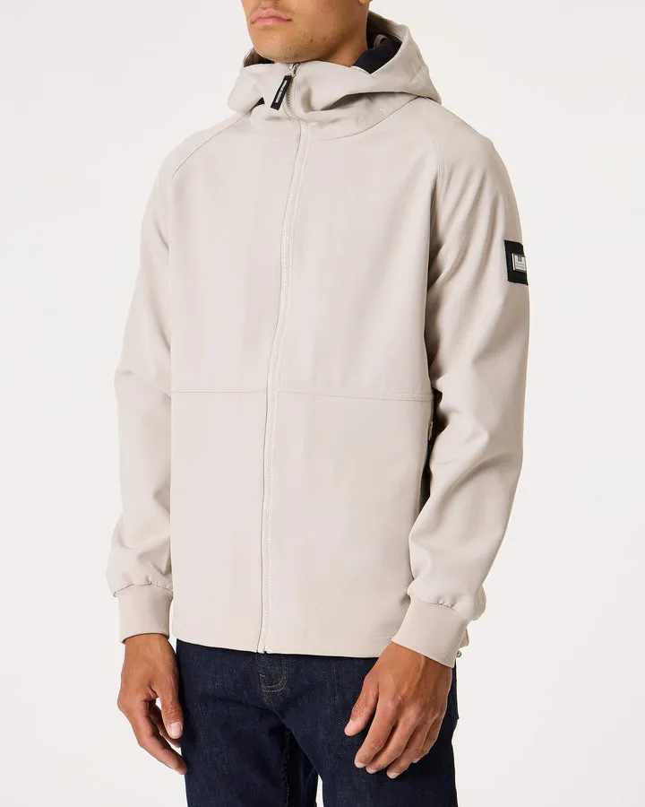 Weekend Offender Stipe Jacket Pumice