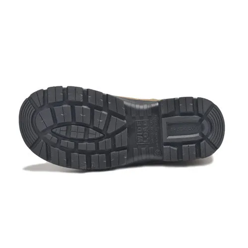 Wide Load 390TZN Casual Black Soft Toe Slip On Zip Boot