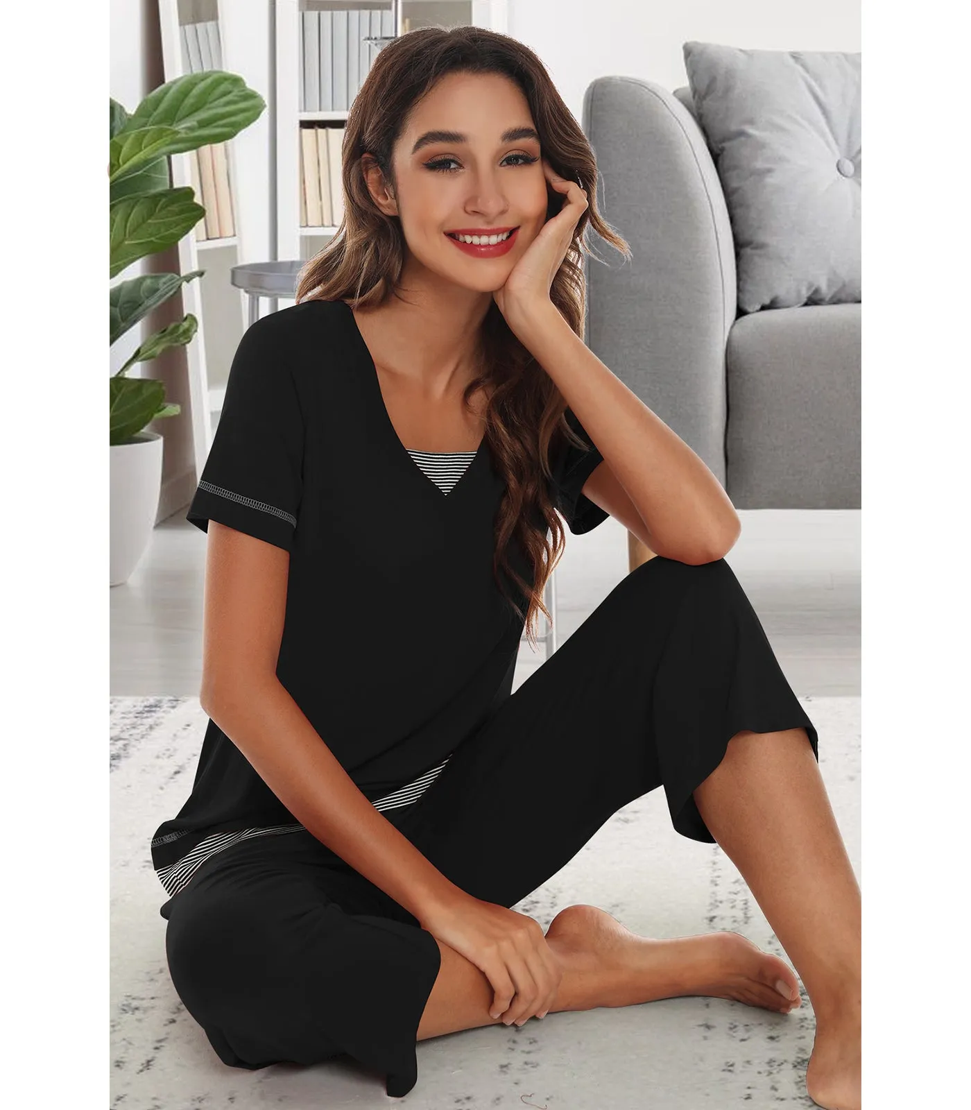 WiWi Bamboo Pajamas Set for Women