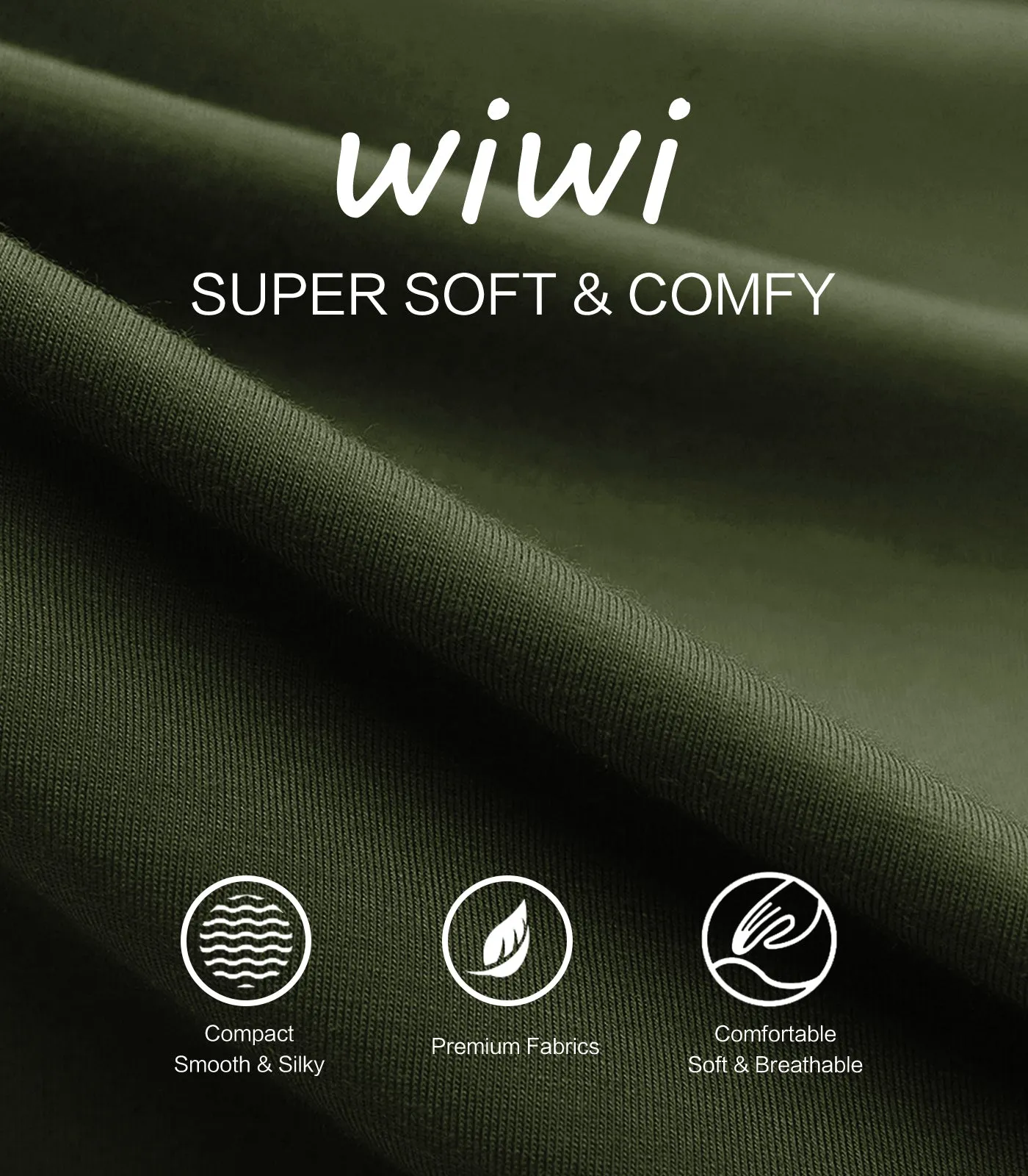 WiWi French Terry Men's Pajama Sets Sweatsuit Long Sleeve Top and Pants with Pockets