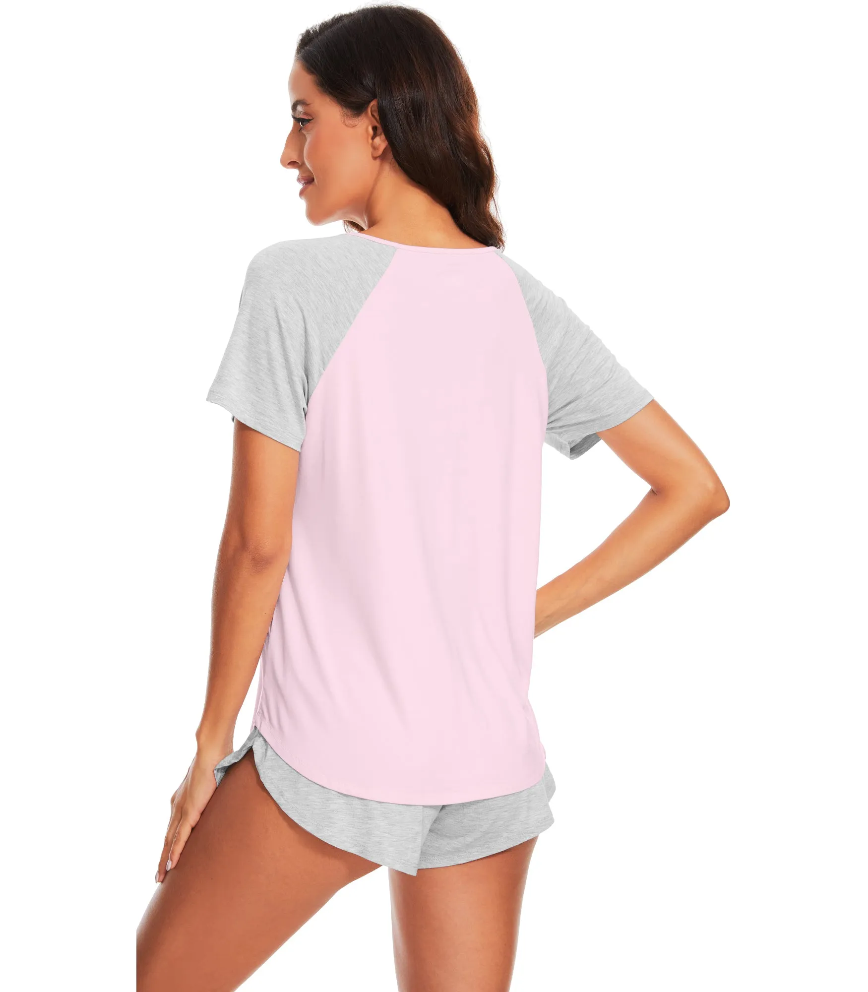 WiWi Soft Bamboo Button Down Pajama Set