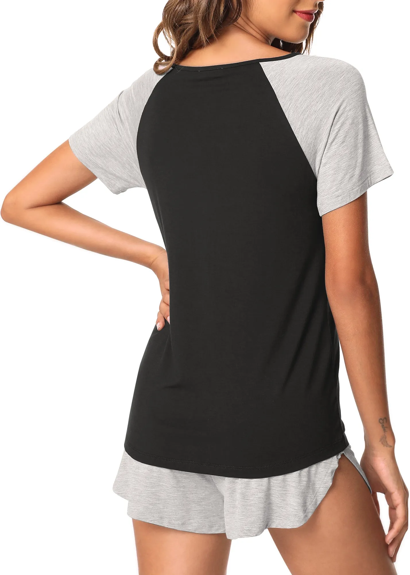WiWi Soft Bamboo Button Down Pajama Set