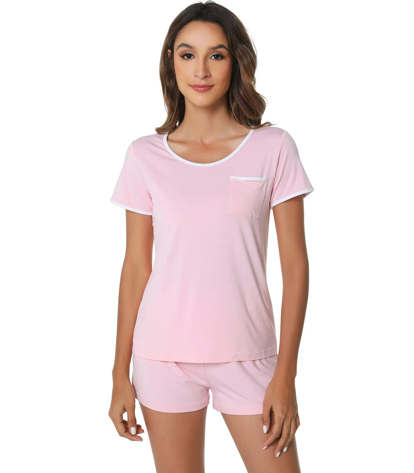 WiWi Womens Comfy Bamboo Pajamas Set
