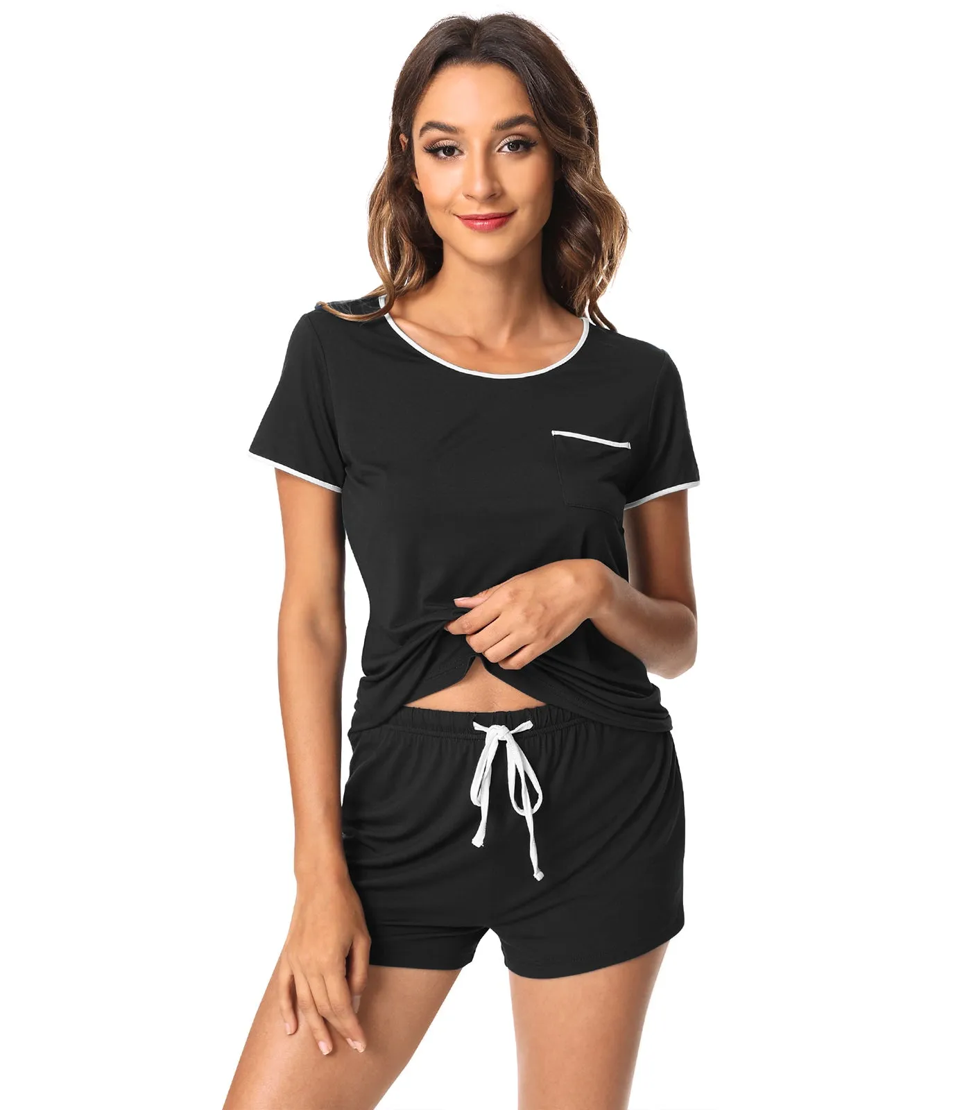 WiWi Womens Comfy Bamboo Pajamas Set
