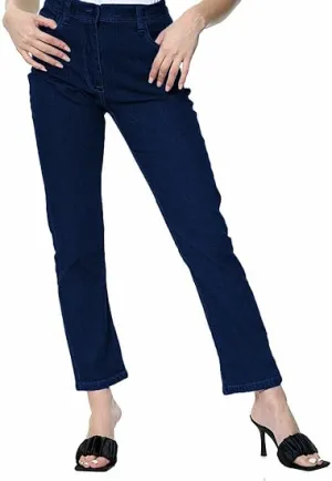 Womens High Waist Stretch Jeans - UK6 X 33L