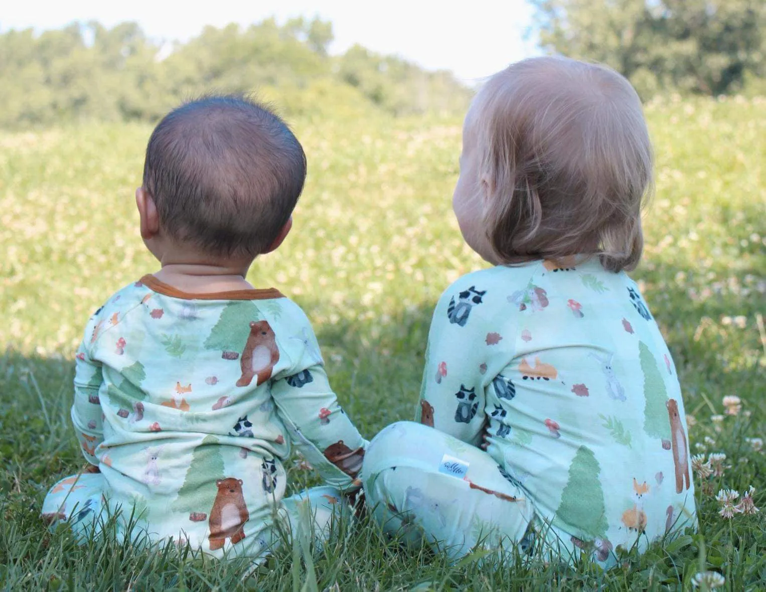 Woodland Wonder Convertible Romper Pajamas