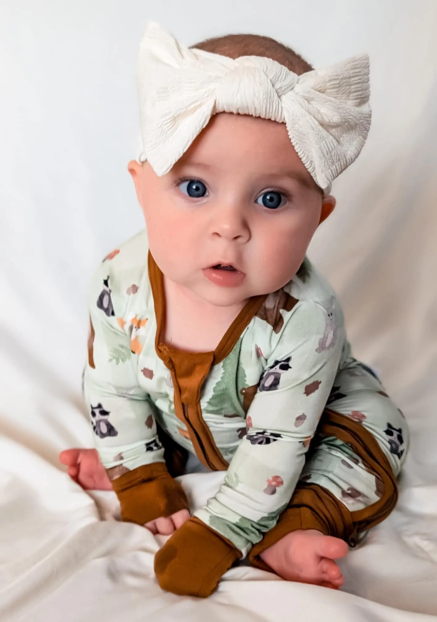 Woodland Wonder Convertible Romper Pajamas