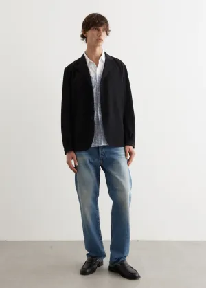 Wool Gabardine Blazer