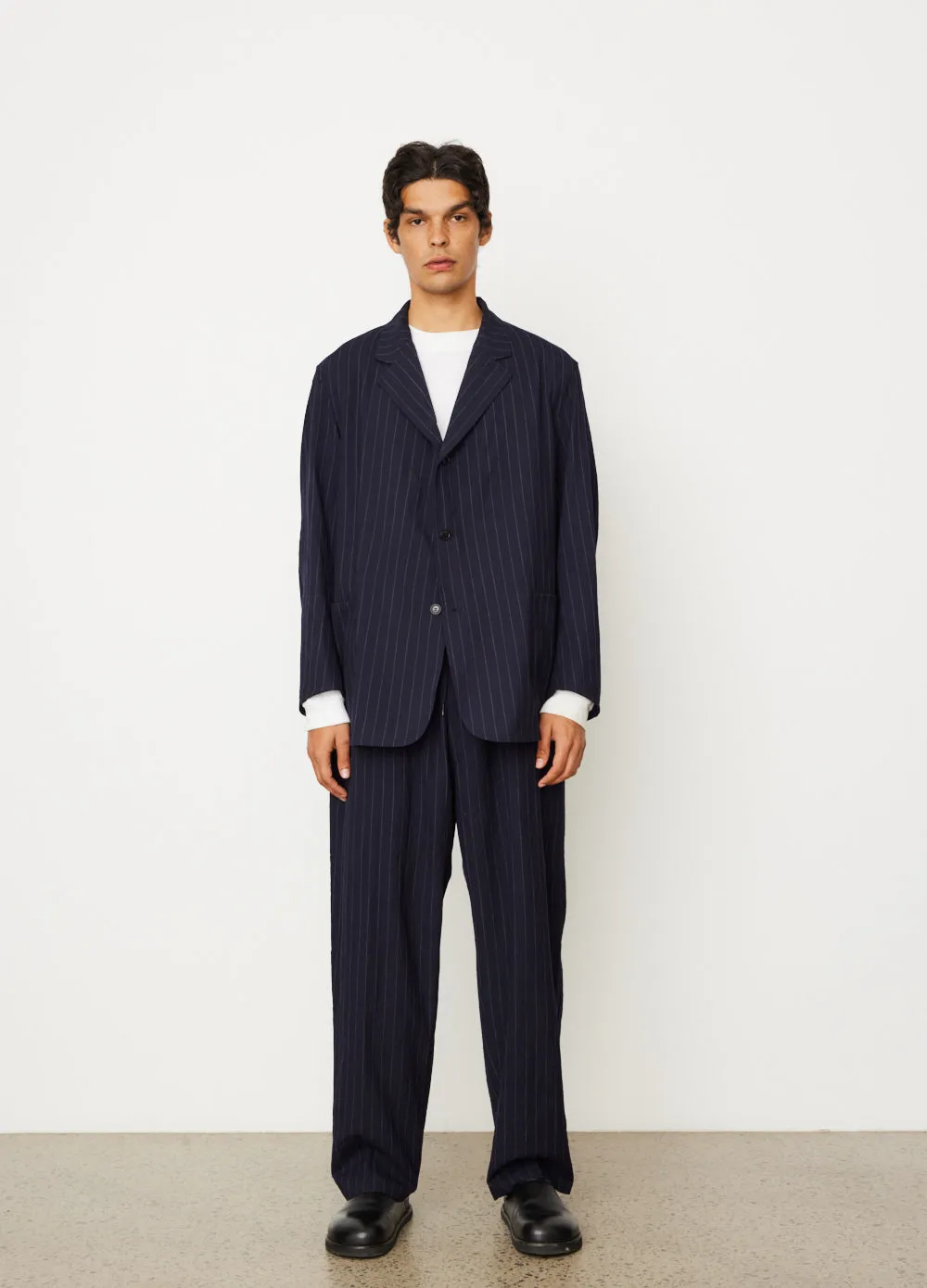 Wool Stripe Jacket