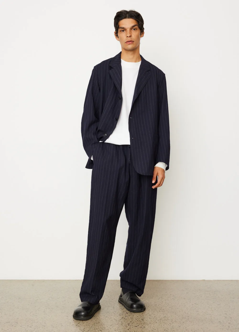 Wool Stripe Jacket