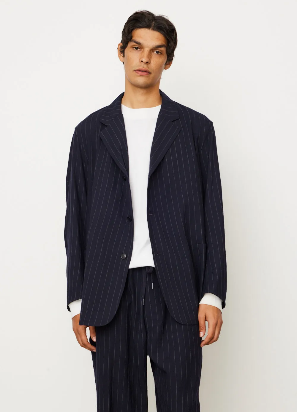 Wool Stripe Jacket