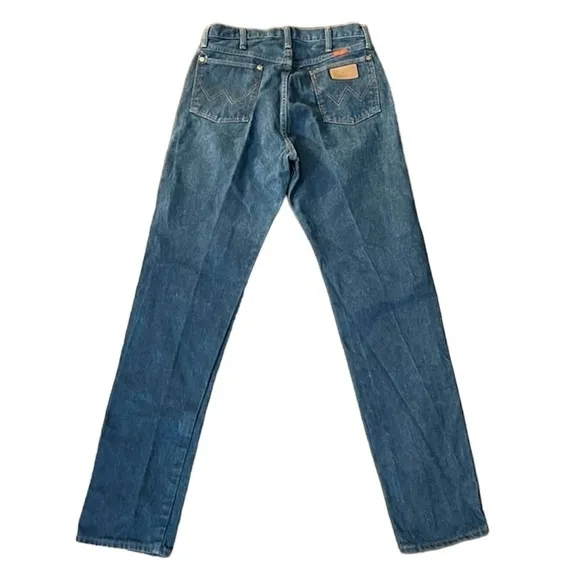 WRANGLER Vintage High Waist Made in USA Denim Jeans Size 13 Waist 32