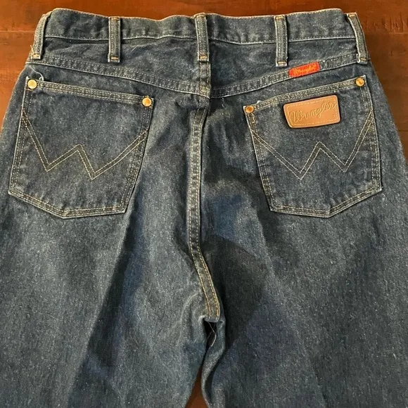 WRANGLER Vintage High Waist Made in USA Denim Jeans Size 13 Waist 32