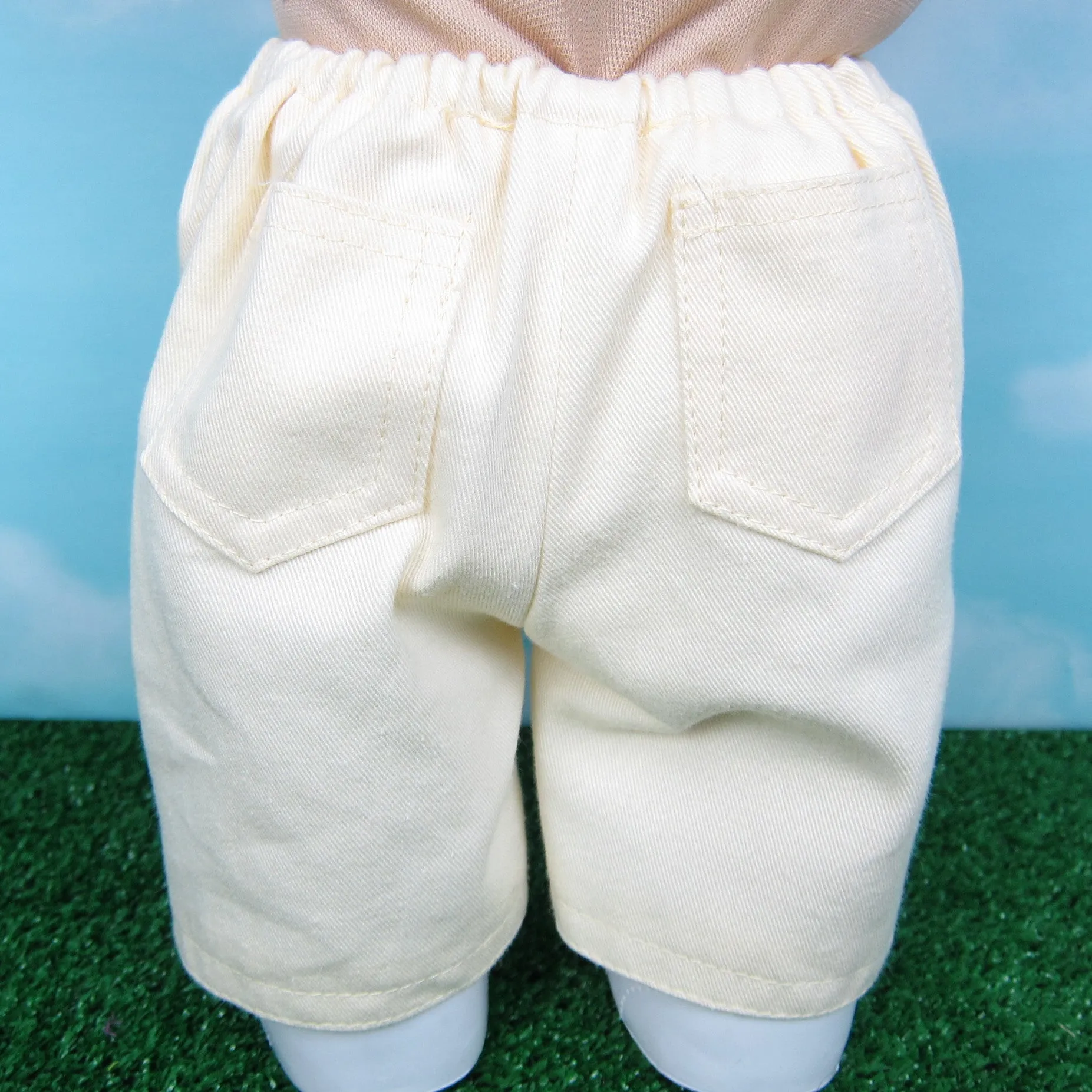 Yellow Jeans / Pants for 16" Cabbage Patch Kids Dolls