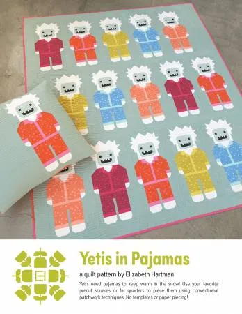 Yetis in Pajamas Quilt Pattern