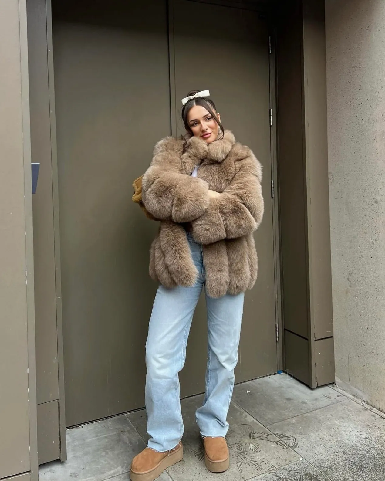 Zara™ | Luxe Long Collar Coat