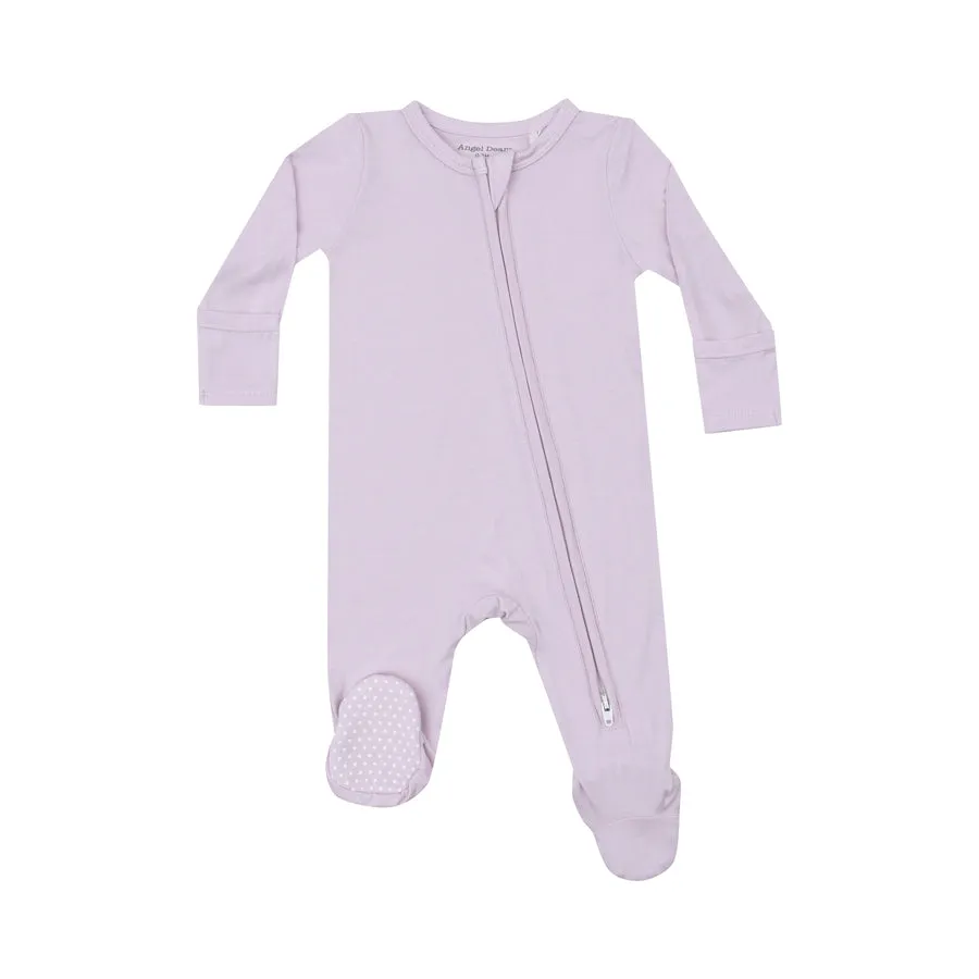 Zipper Footie | Orchid Hush