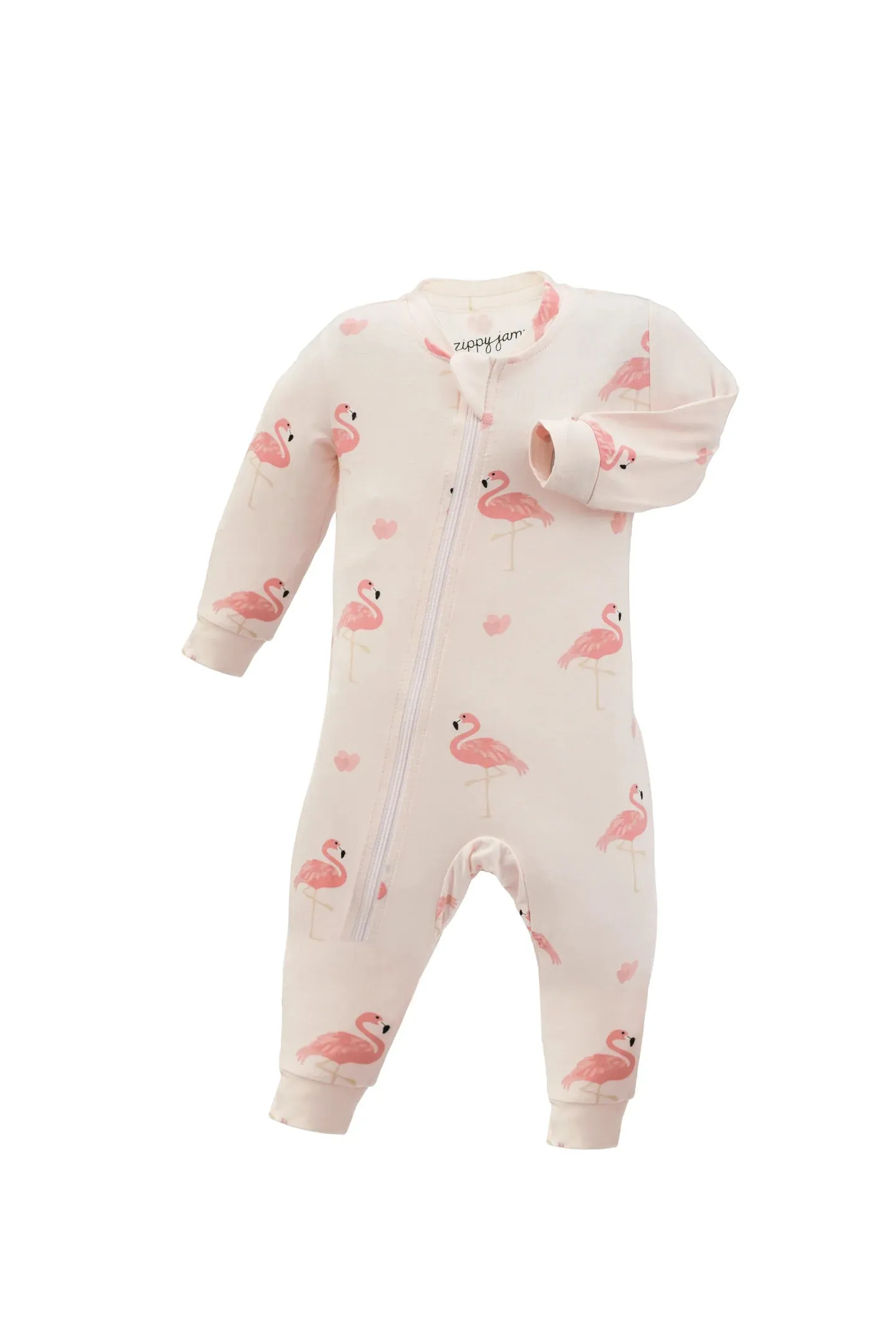 ZippyJamz - Bamboo Footless - Pretty In Pink