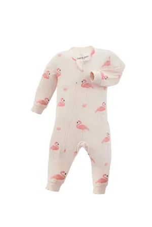 ZippyJamz - Bamboo Footless - Pretty In Pink