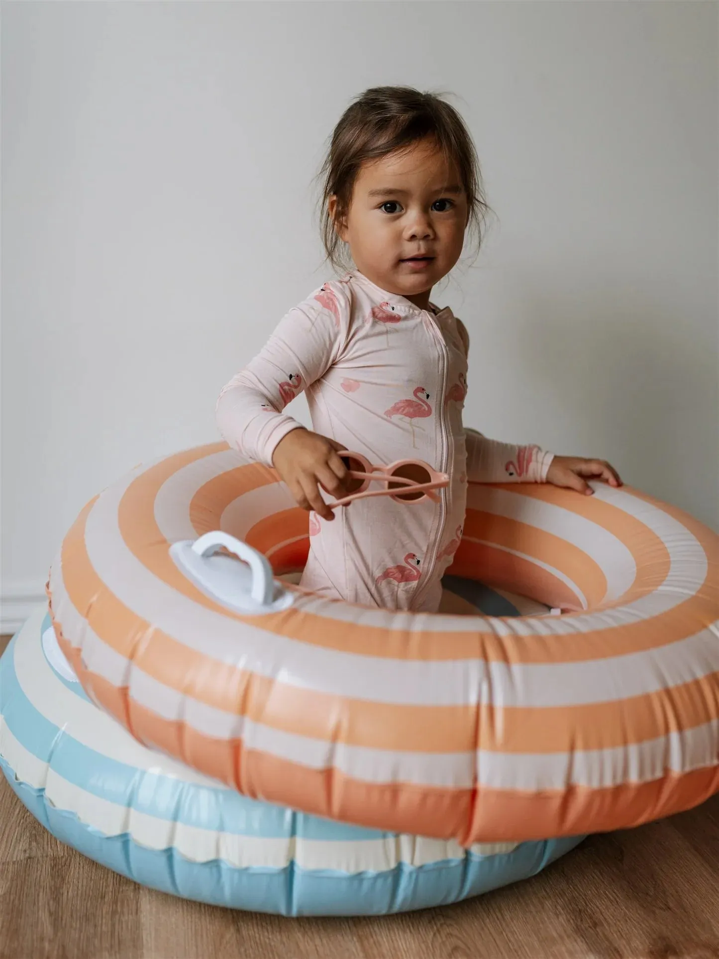 ZippyJamz - Bamboo Footless - Pretty In Pink